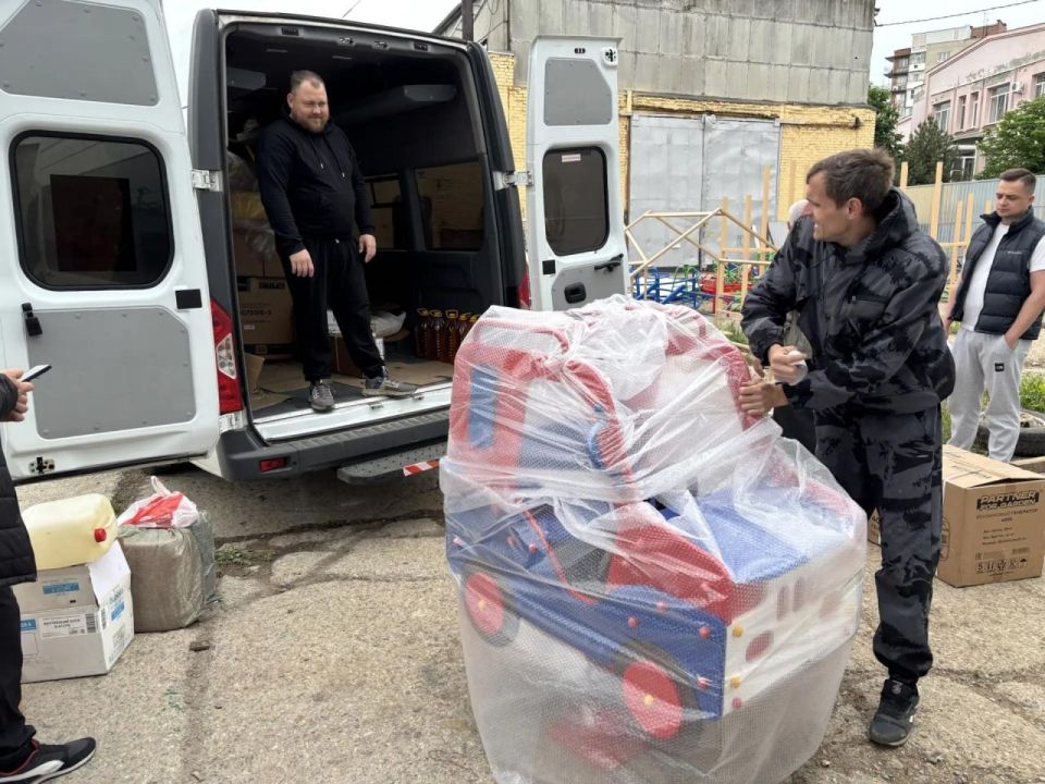 Выселковский район Кубани отправил гуманитарную помощь в детские сады Херсонской области