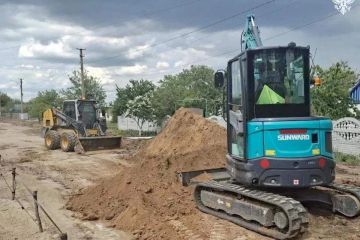 В селе Владимиро-Ильинка при поддержке Кубани модернизируют водоснабжение
