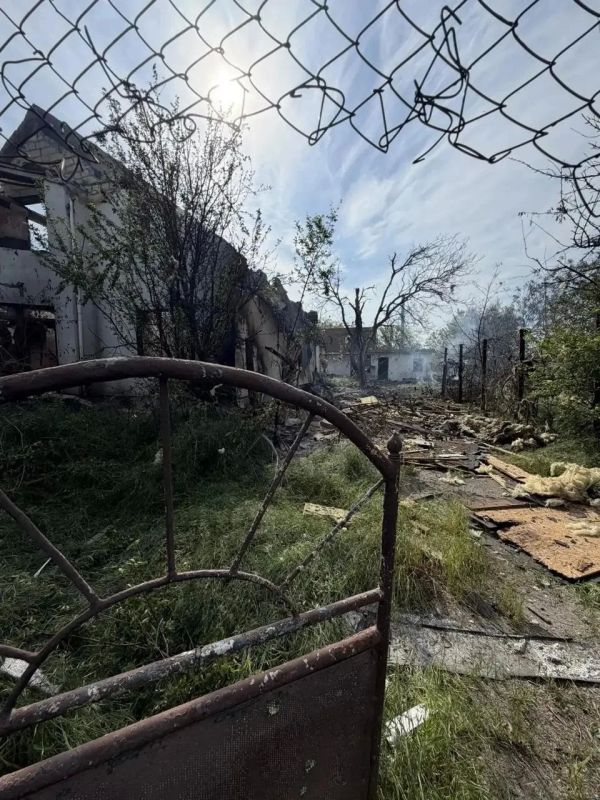 Боевики ВСУ обстреляли село Ольгино Горностаевского округа