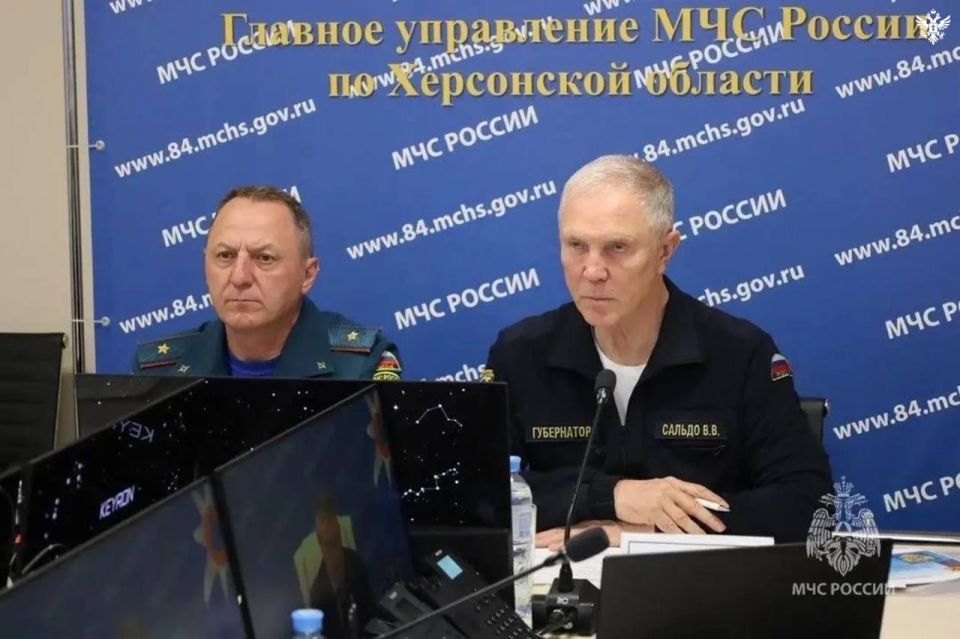 Губернатор Херсонской области и глава регионального МЧС приняли участие в совещании в Совете Федерации