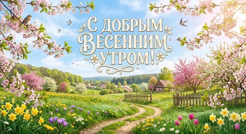 Доброе утро, округ!. Пусть этот день будет наполнен новыми возможностями, хорошим настроением и приятными встречами