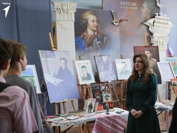 Первые Херсонщины посетили выставку в честь памяти жертв хатынской трагедии