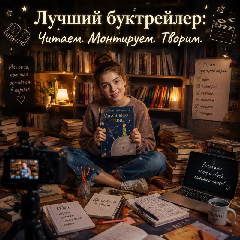 "Лучший буктрейлер” : Читаем