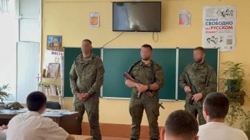 Служба по призванию: школьникам Скадовского округа рассказали о профессии военного
