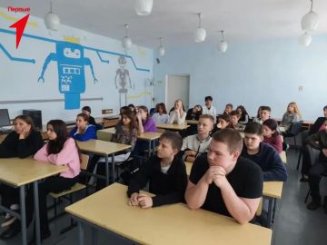 Первые Благодатновской школы познакомились с возможностями конкурса «Большая перемена»