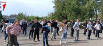 Первые Новопокровской школы приняли участие во Всероссийском марафоне «Сила России»