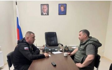 Сенатор Игорь Кастюкевич провел рабочую встречу с руководителем Управления капитального строительства Херсонщины Анатолием Шавыриным