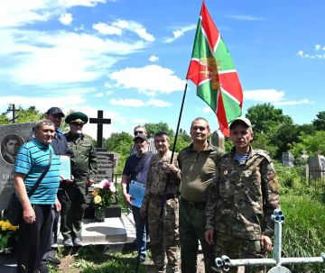 В День пограничника в Скадовске почтили память первого командира местной погранзаставы Адольфа Лемке