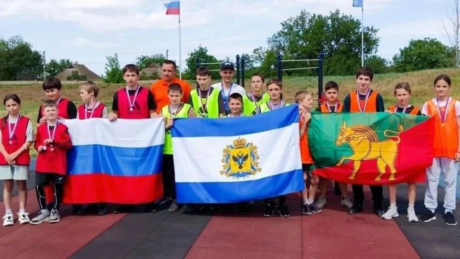 В Нижних Серогозах провели эстафету «Игры ГТО»