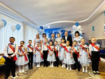 Сегодня я посетила торжественное мероприятие, посвящённое выпуску детей из Генического детского сада «Теремок»