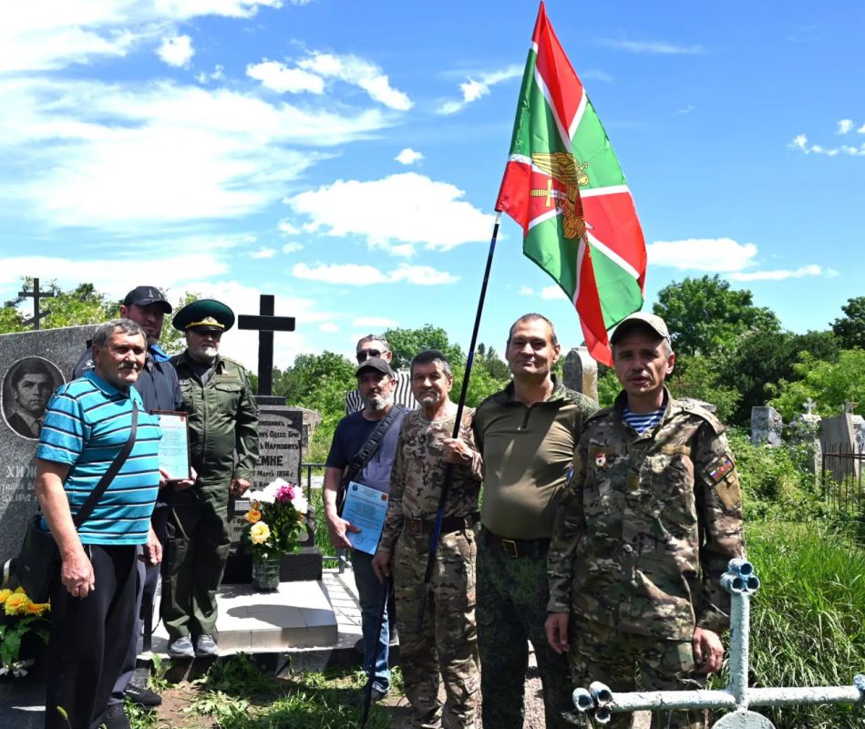 Александр Дудка: В Скадовске почтили память первого начальника пограничной заставы