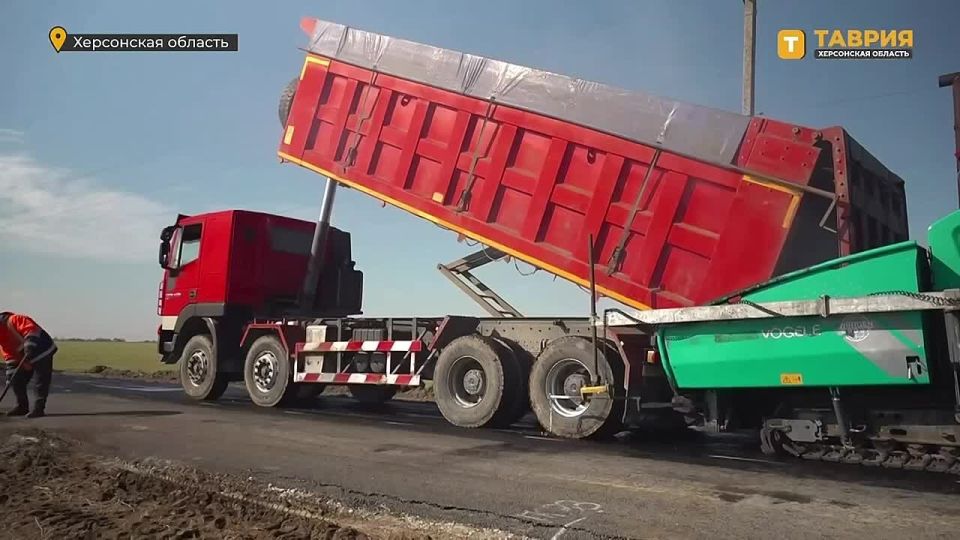 В Херсонской области восстановление дорог идет с опережением сроков, заявил Марат Хуснуллин