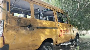 Енот из Херсона: В Васильевке под удар украинских формирований попало здание местной общеобразовательной школы