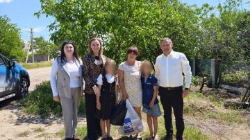 Ольга Осипенко: Посетили новотроицкую семью, оказавшуюся в трудной жизненной ситуации