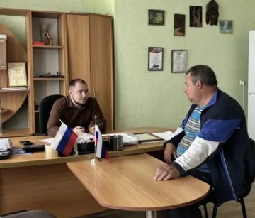 Начальник Красноперекопского и Дмитровского территориальных отделов Виктор Новак провел личный прием граждан