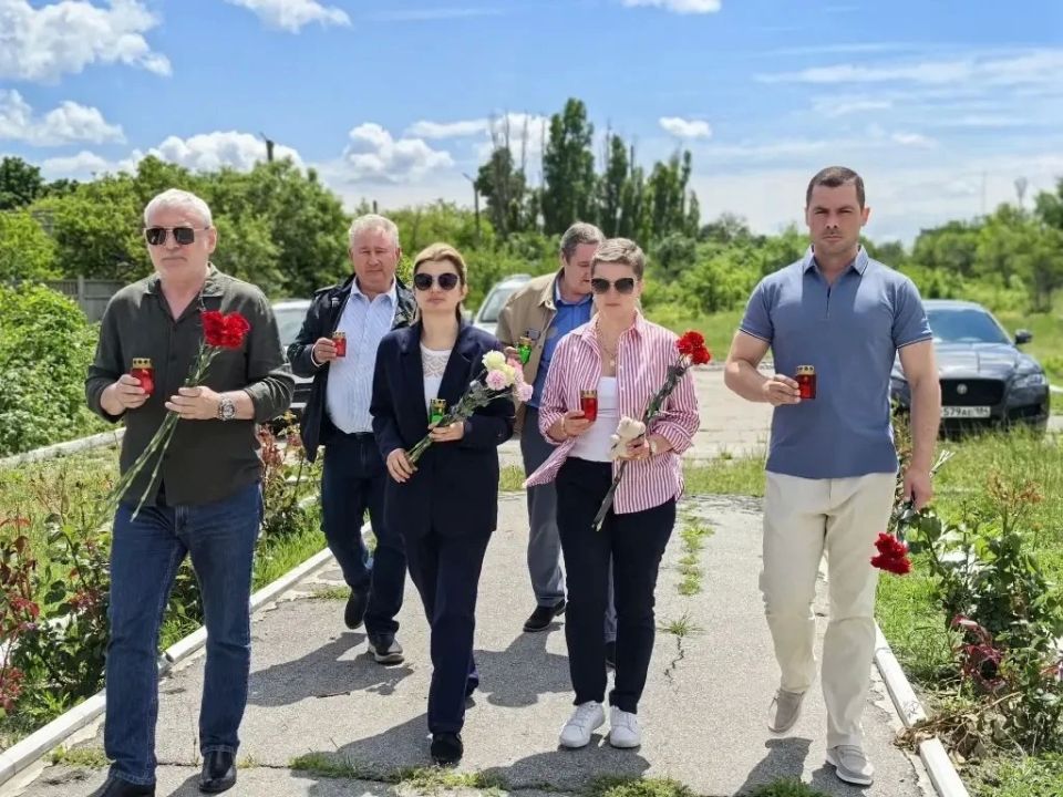 Владимир Сальдо: В Геническе почтили память детей, погибших в годы войны
