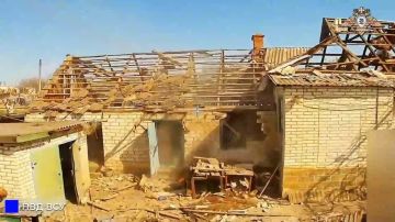 Наши парни в районе н.п. Новогригоровка уничтожили пункт временной дислокации ВСУ