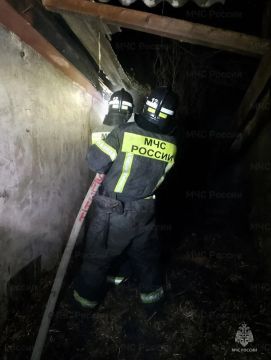 За минувшие сутки спасатели МЧС Херсонской области ликвидировали один техногенный пожар