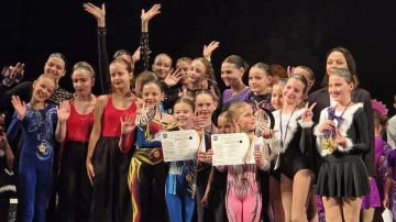 Акробатки из Скадовского округа завоевали звание «Достояние России» на чемпионате в Крыму