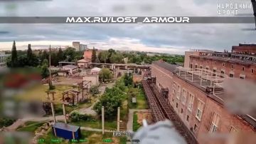 Оптоволоконный FPV-дрон "КВН" прилетел в район Сумской ТЭЦ и поразил баковый выключатель на 110 кВ на прилегающем ОРУ-110 кВ