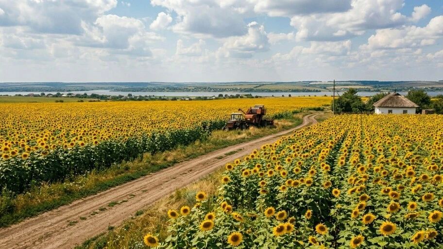 Наибольшие площади в Херсонской области засеяли подсолнечником и ячменем
