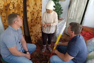 Рязанские шефы продолжают оказывать адресную помощь жителям Верхнерогачикского округа
