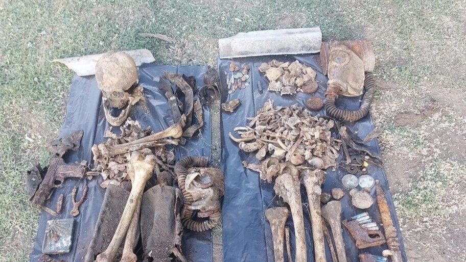 Останки погибших в годы Великой Отечественной войны бойцов нашли в Каховском округе