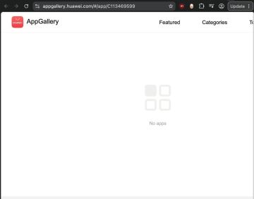Мах доступен только в российском регионе Huawei AppGallery, сообщают пользователи