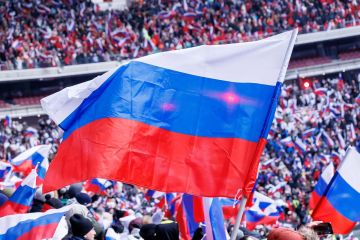 Госдума приняла во втором чтении законопроект об обязательном размещении флага России на спортивных объектах
