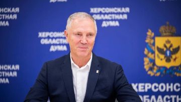 Сальдо поздравил жителей Херсонской области с Днем России
