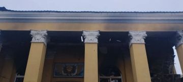 В Любимовке повреждены Дом культуры и библиотека