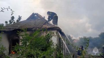 Пожар в индивидуальном жилом доме произошел в Красном Скадовского округа