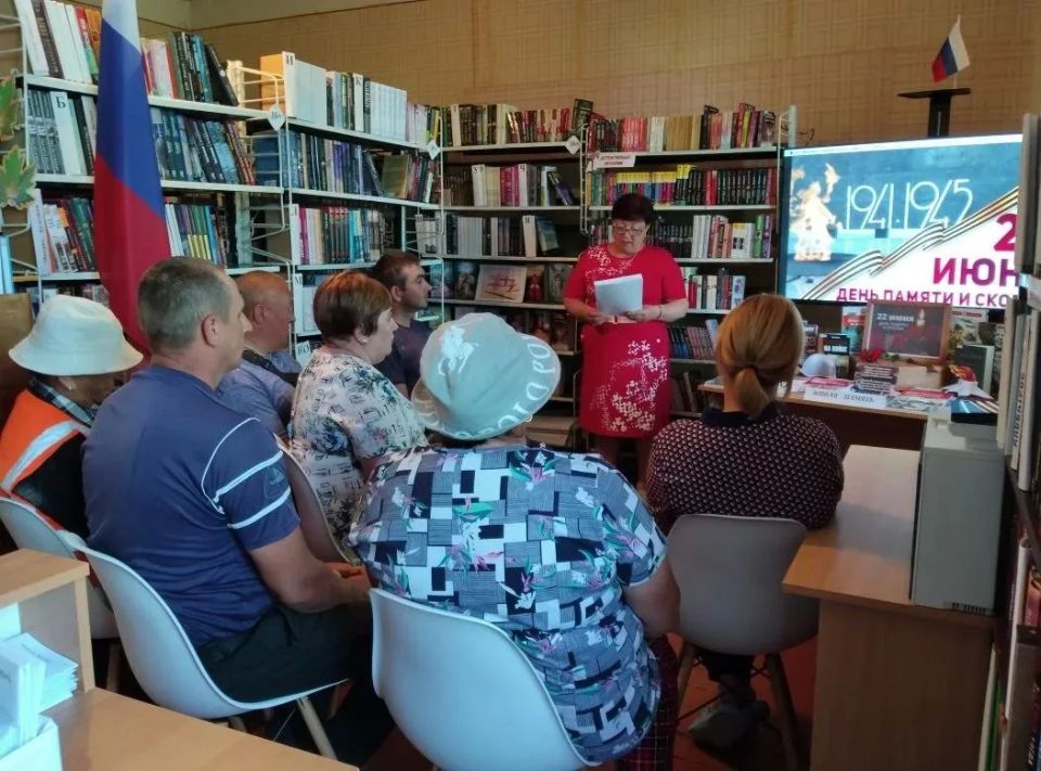 В Новодмитровке прошел час памяти «Живая память»