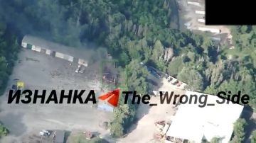 Енот из Херсона: Уничтожение склада с FPV-дронами ВСУ ударом "Герани" в районе г. Запорожье