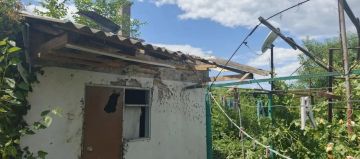 В Лазурном БпЛА атаковал дом одинокого пенсионера