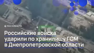 «Герань» прилетела на топливный склад ВСУ под Днепропетровском