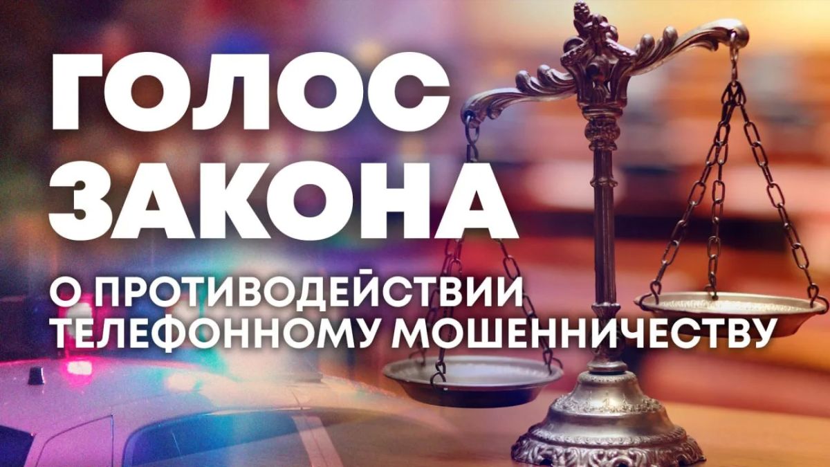 О борьбе с мошенниками — в программе "Голос закона"