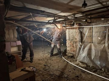 Энвер Абдураимов: В Каланчакском детском саду «Сказка» ремонтируют системы водоснабжения и водоотведения