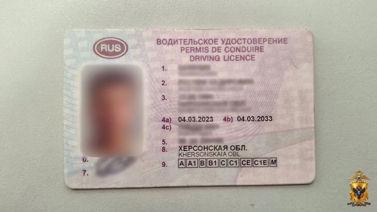 Жителю Генического округа вынесен приговор за использование поддельного водительского удостоверения