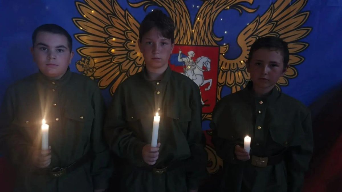 Час памяти в селе Семихатка