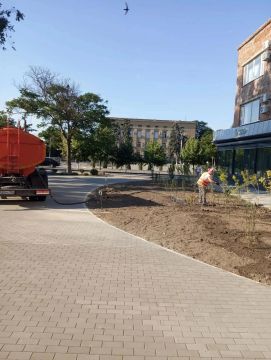 Работы по благоустройству населенных пунктов Генического округа: итоги 23 июня