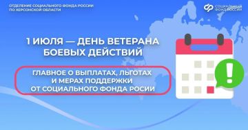 Ко Дню ветерана боевых действий: выплаты и льготы от Социального фонда