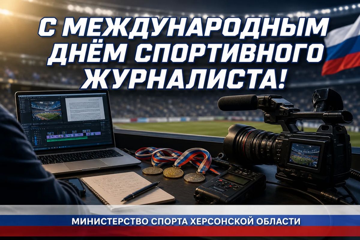 Уважаемые коллеги!. Поздравляю вас с Международным днём спортивного журналиста! В этот день мы хотим сказать особые слова благодарности именно вам — специалистам пресс-служб подведомственных учреждений, спортивных школ и...
