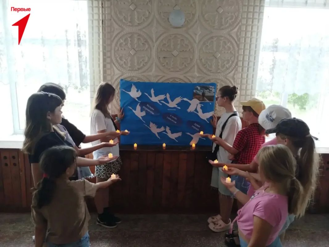 Первые Верхнесерогозской школы почтили память ветеранов боевых действий