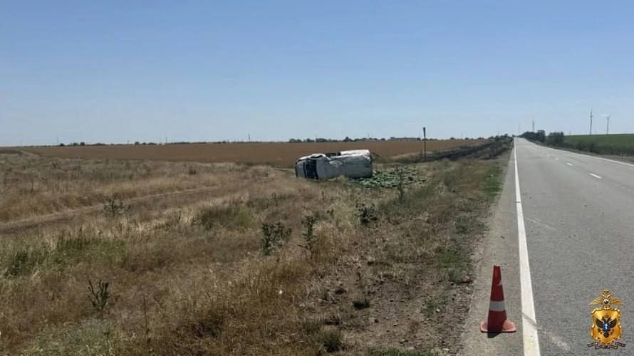 В Чаплынском округе водитель «Фольксваген ЛТ» пострадал в ДТП после опрокидывания