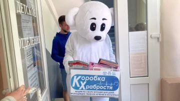 Владимир Сальдо: «Коробка храбрости» добралась до детского отделения Генической больницы