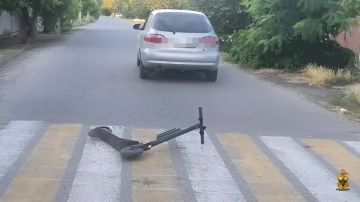 В Геническе 11-летний ребенок получил травмы в результате ДТП