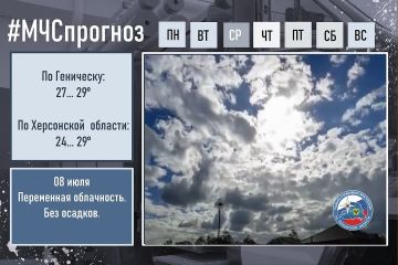 8 июля по городу Геническ: