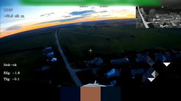 Таран квадрокоптера R-18 нашим оператором FPV-дрона на Краматорском направлении