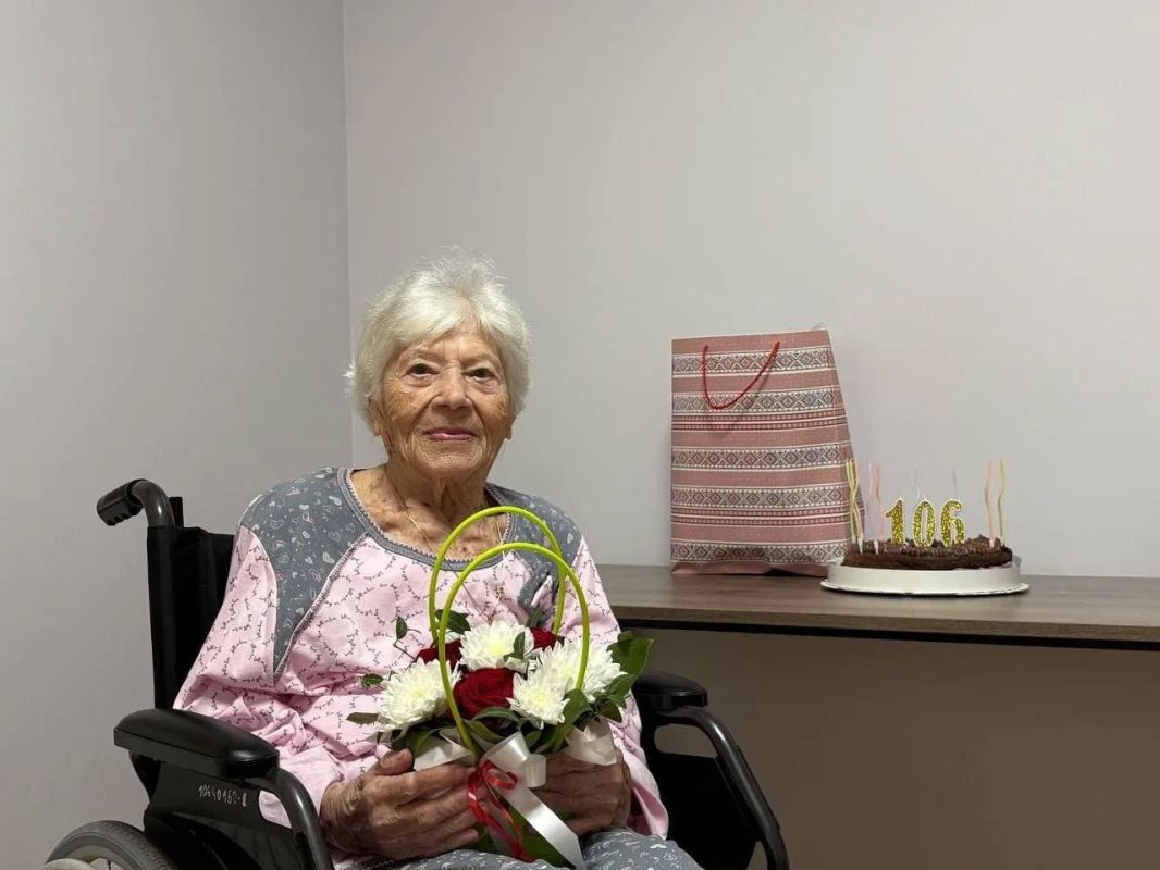 106 лет отметила ветеран ВОВ из Херсона